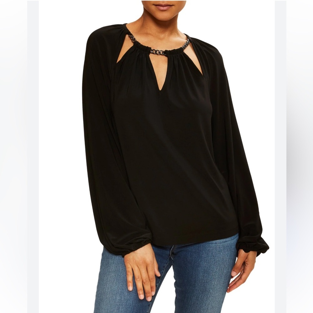 • Ramy Brook • Women’s Varinda Long Sleeve Top Black
Small